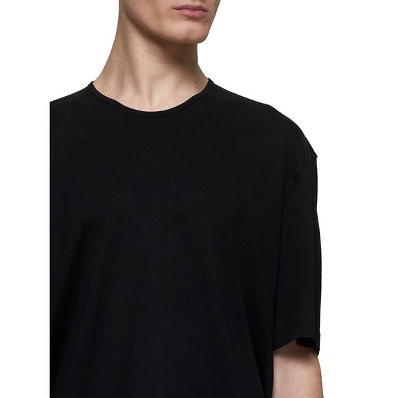 Lemaire Men Black Relaxed-Fit T-Shirt - Picture 4 of 4
